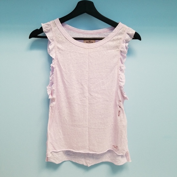 Hollister Ruffle Sleeveless Top - Picture 1 of 3